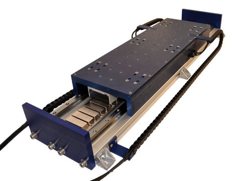 image of Dual Rail Stages, a type of linear motor