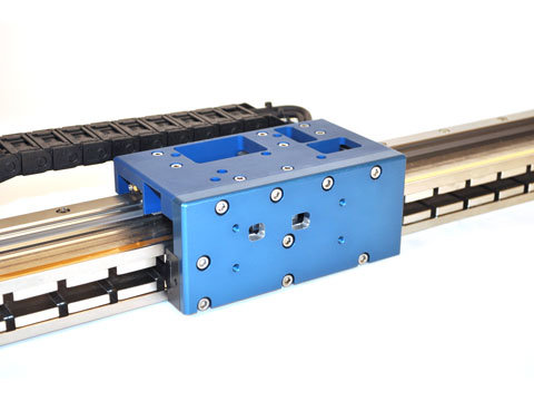 image of Single Rail Stages, a type of linear motor
